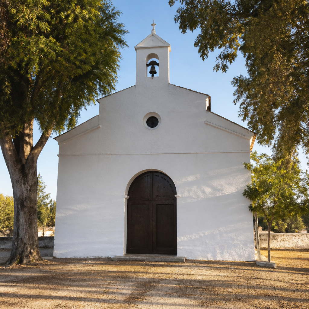 Fachada de la Ermita de Nuestra Madre del Sol en Adamuz