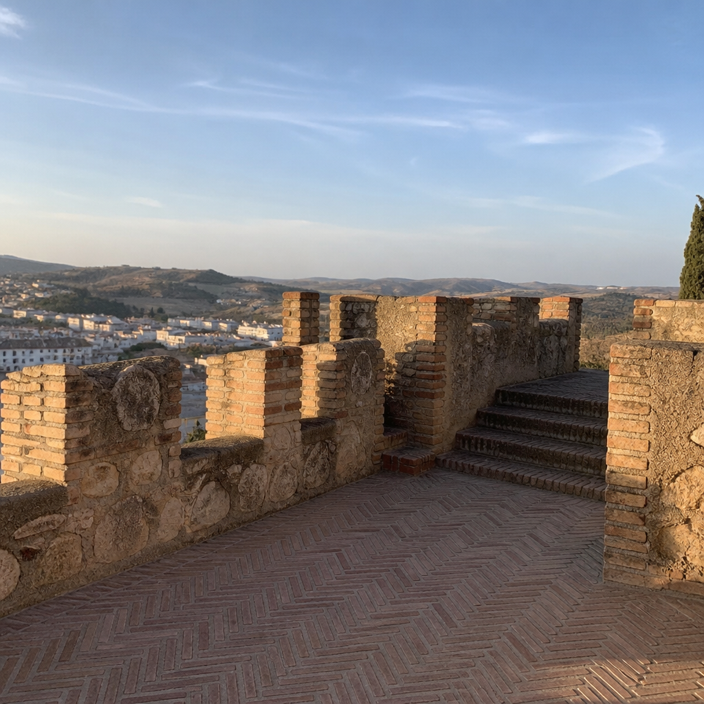 El mirador de los señores · Castillo de Aguilar de la Frontera