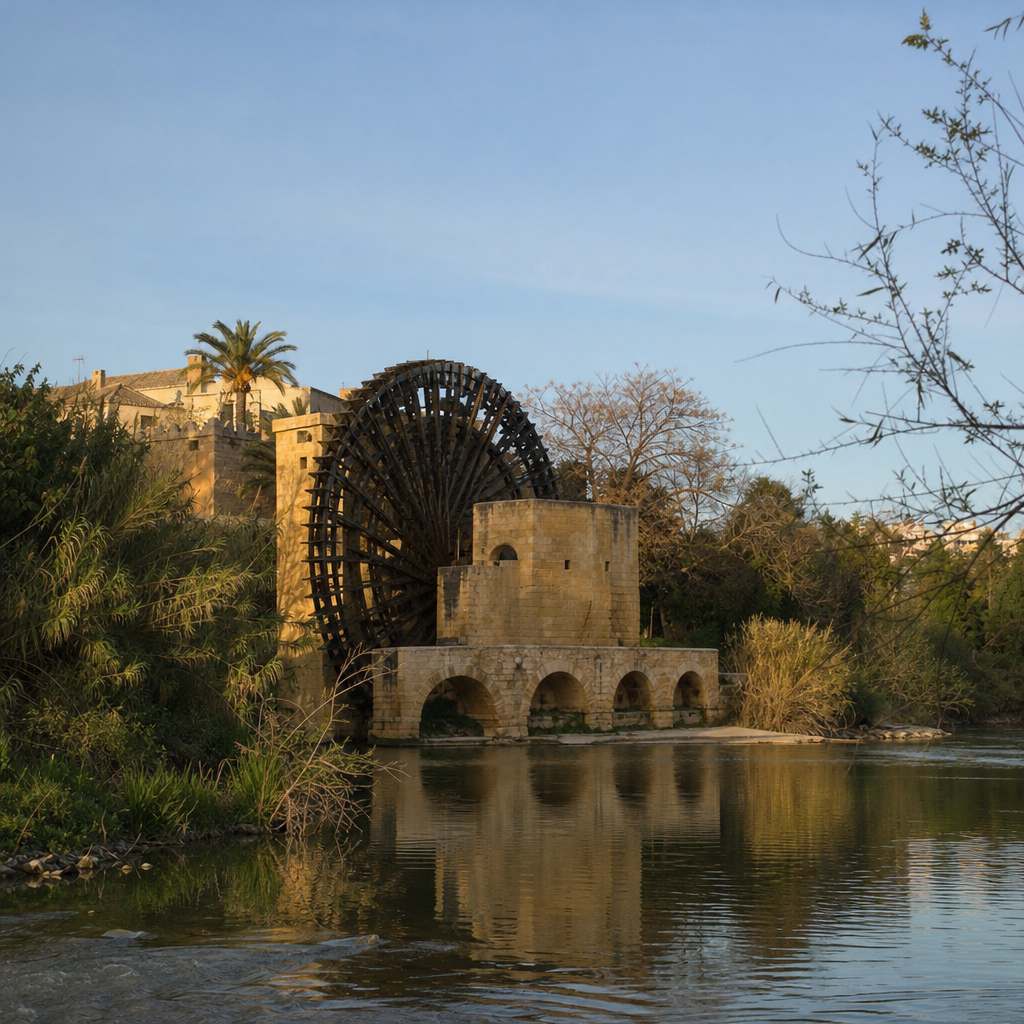 Noria de la Albolafia, la noria del escudo de Córdoba