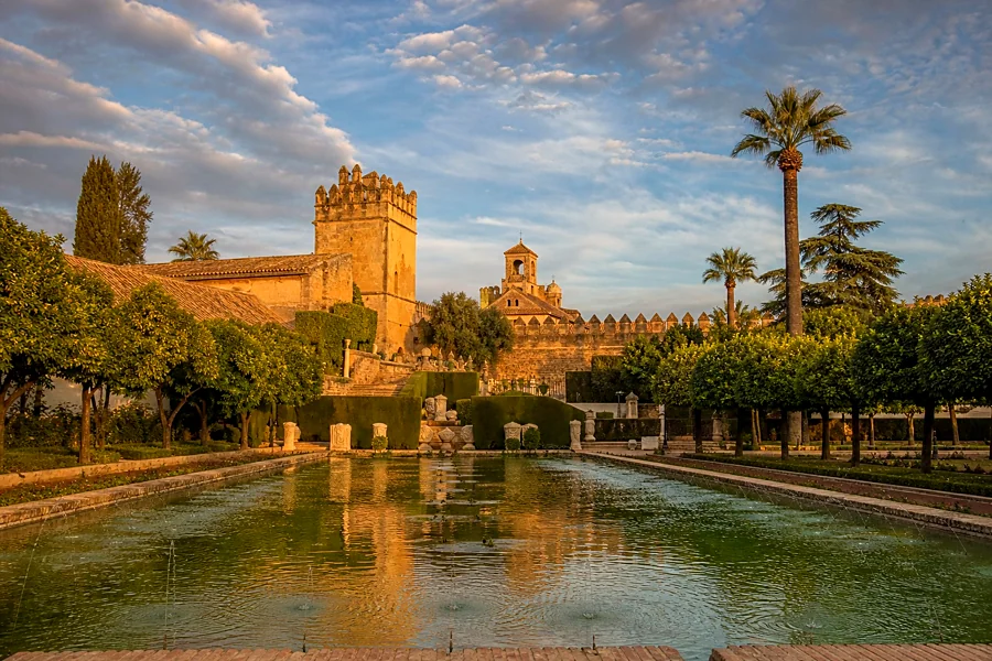 Recreación ilustrativa: Alcázar de los Reyes Cristianos