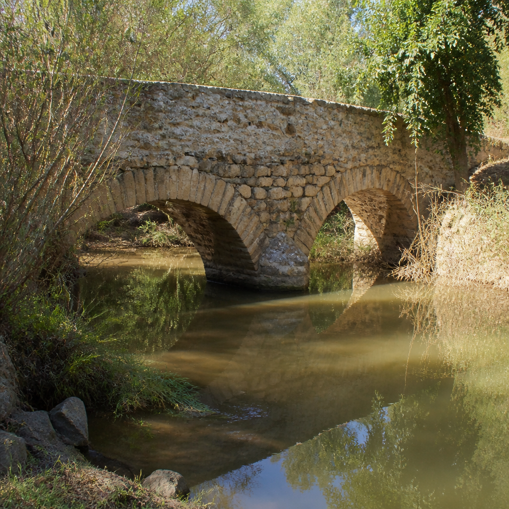 El puente que no es lo que parece · Yacimiento de El Cucadero