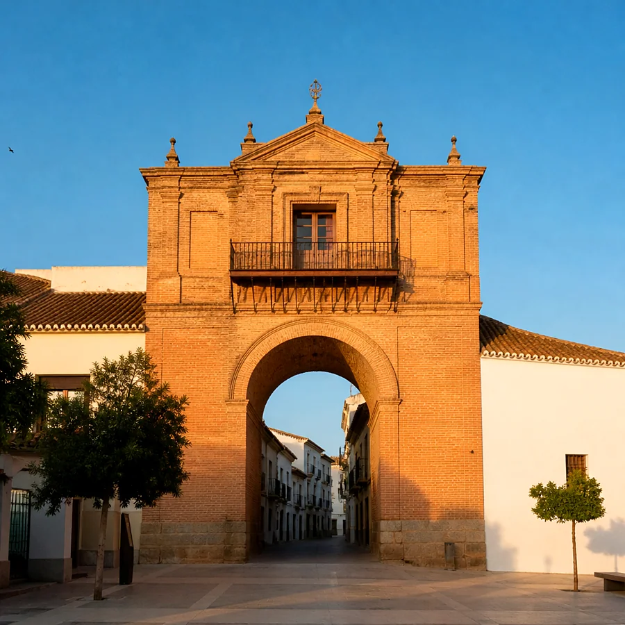 Recreación ilustrativa: Arco del Nazareno