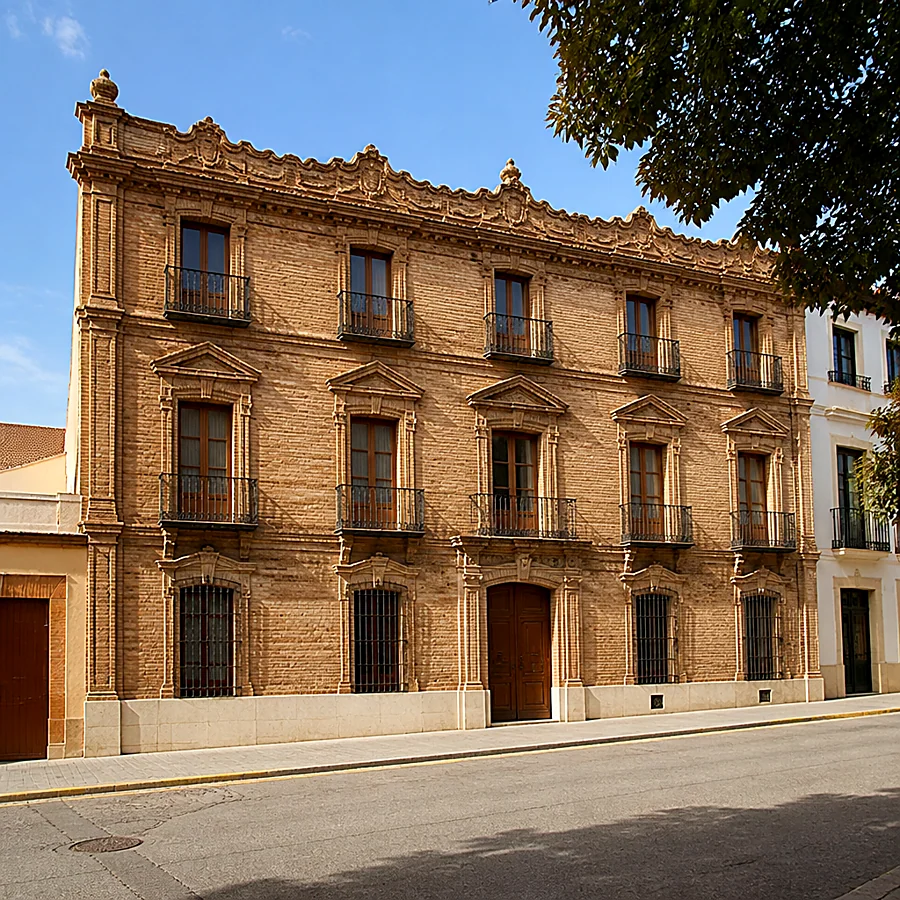 Recreación ilustrativa: Casa de los Serrailler