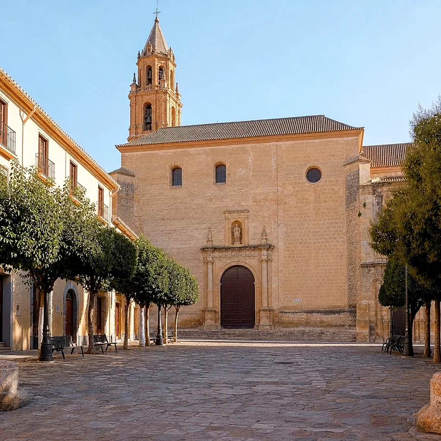 Recreación ilustrativa: Iglesia Colegial de San Sebastián