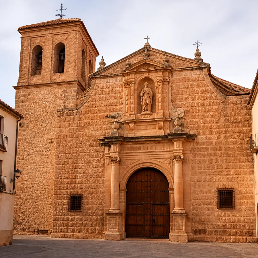 Recreación ilustrativa: Convento de Santa Clara
