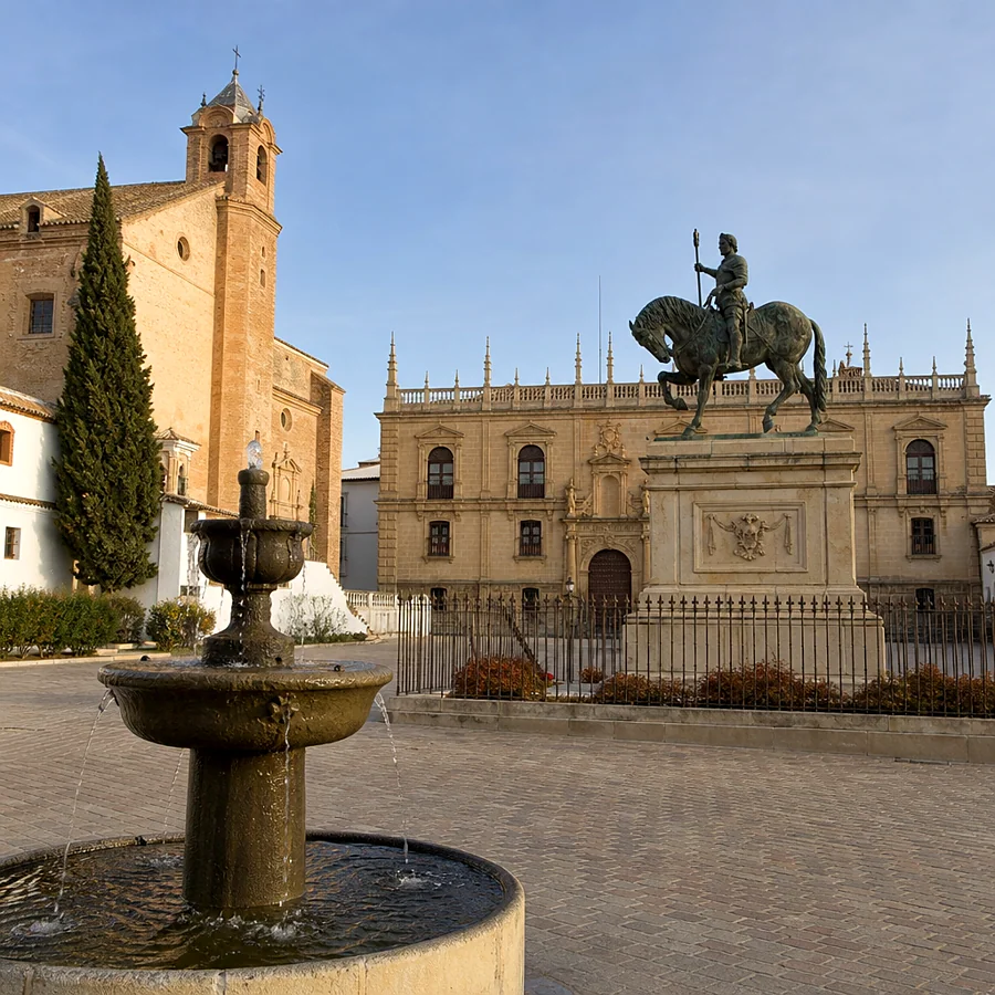 Recreación ilustrativa: Plaza del Coso Viejo
