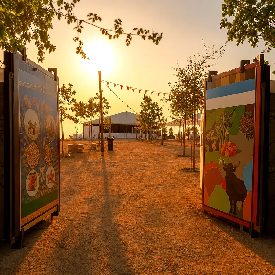 Recreación ilustrativa: Feria de Primavera de Antequera – AGROGANT