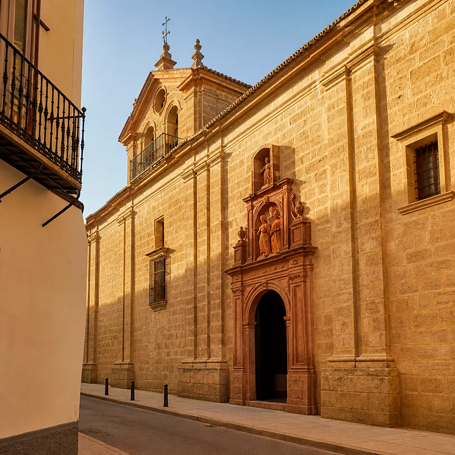 Recreación ilustrativa: Iglesia de San Juan de Dios
