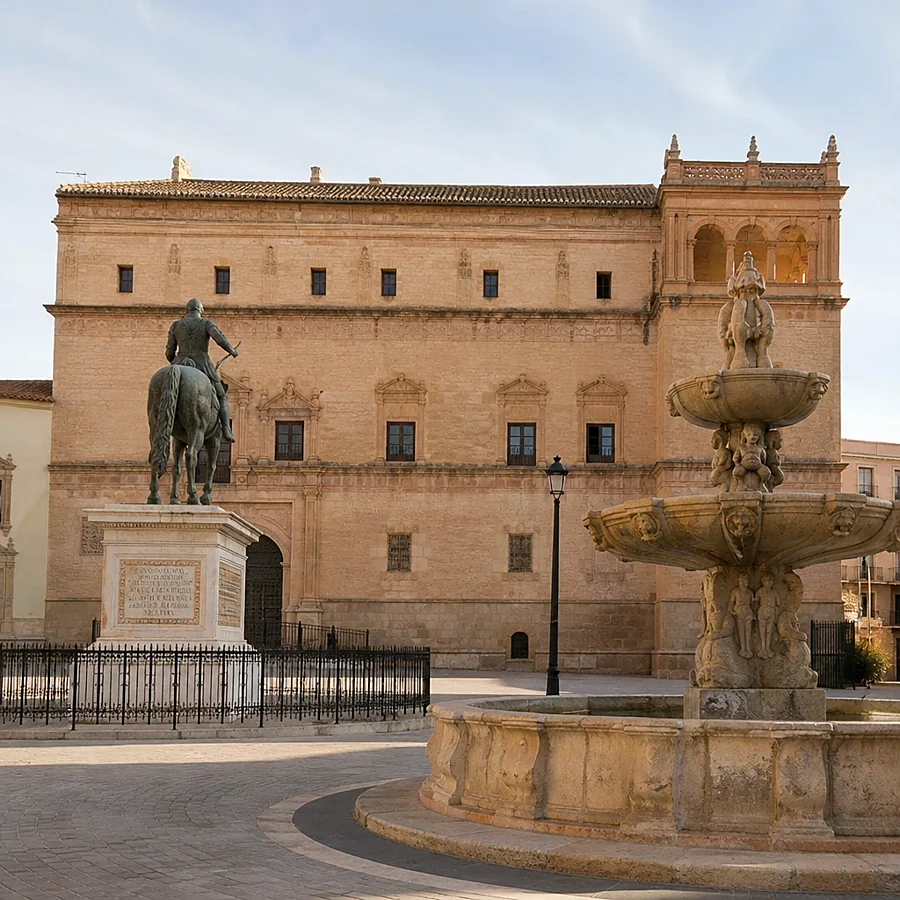Recreación ilustrativa: Palacio de Nájera