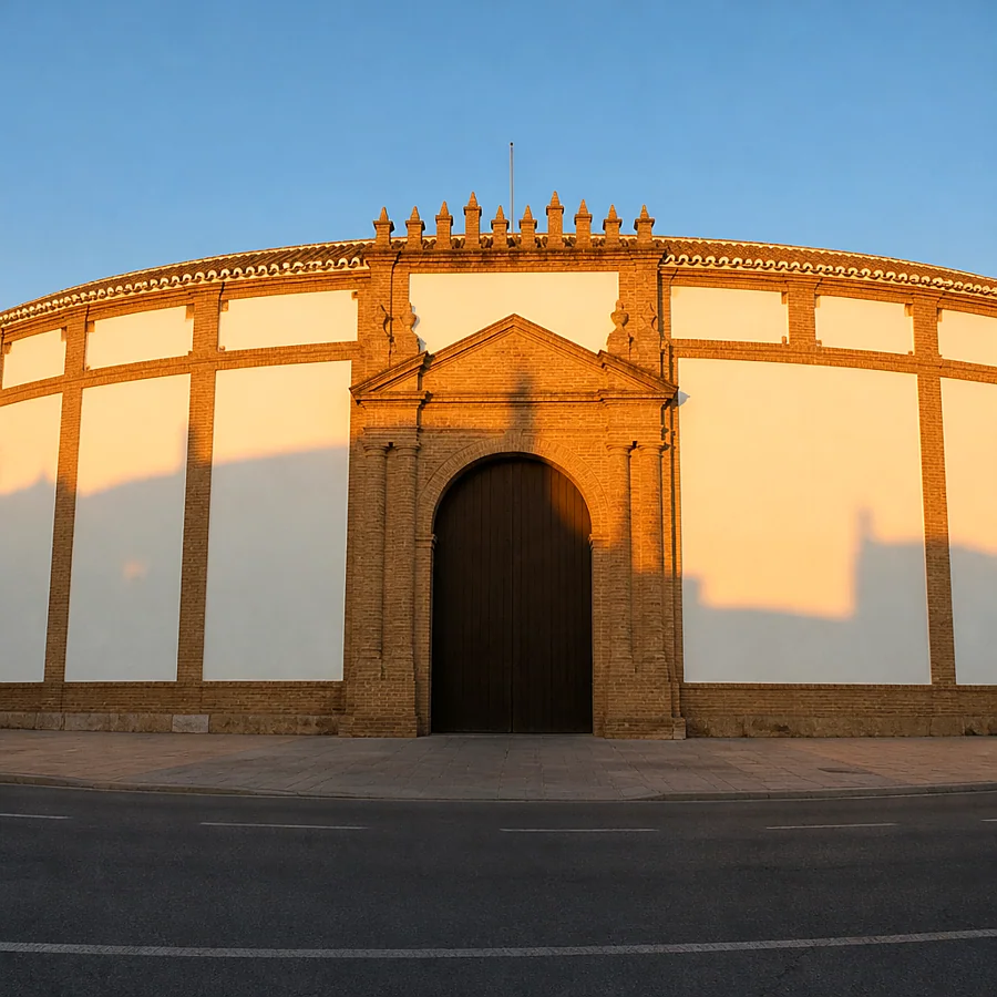 Recreación ilustrativa: Plaza de Toros de Antequera