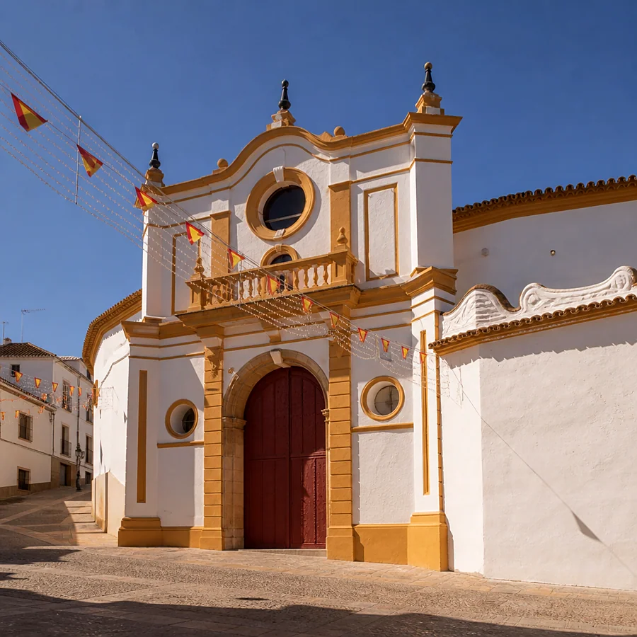Recreación ilustrativa: Romería del Santísimo Cristo de la Verónica