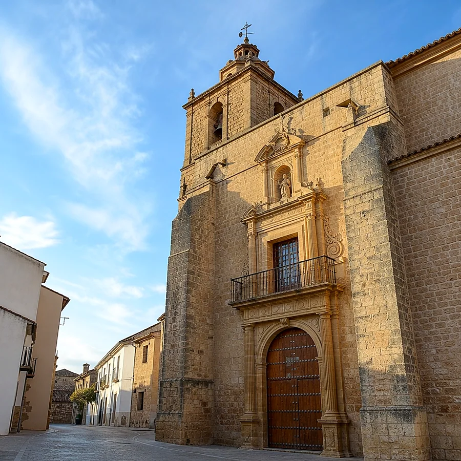 Recreación ilustrativa: Iglesia y Convento de San Agustín