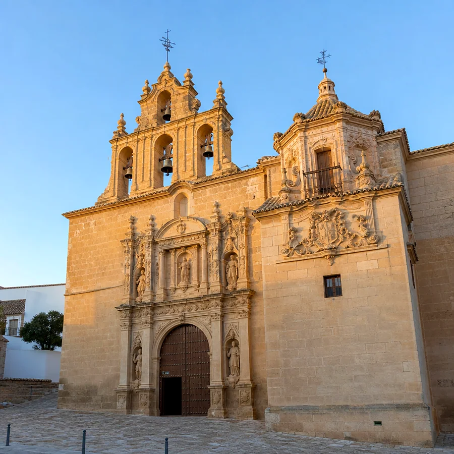 Recreación ilustrativa: Procesión de las Candelas de Santa Eufemia