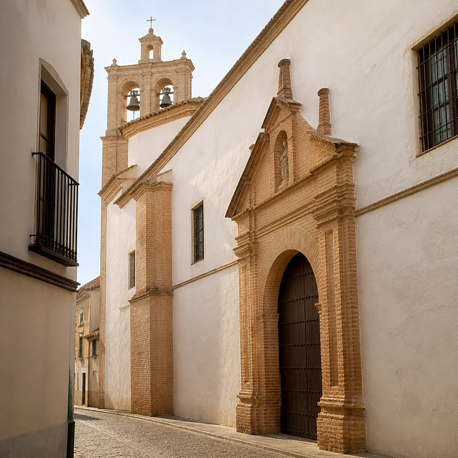 Recreación ilustrativa: Convento de Santa Eufemia