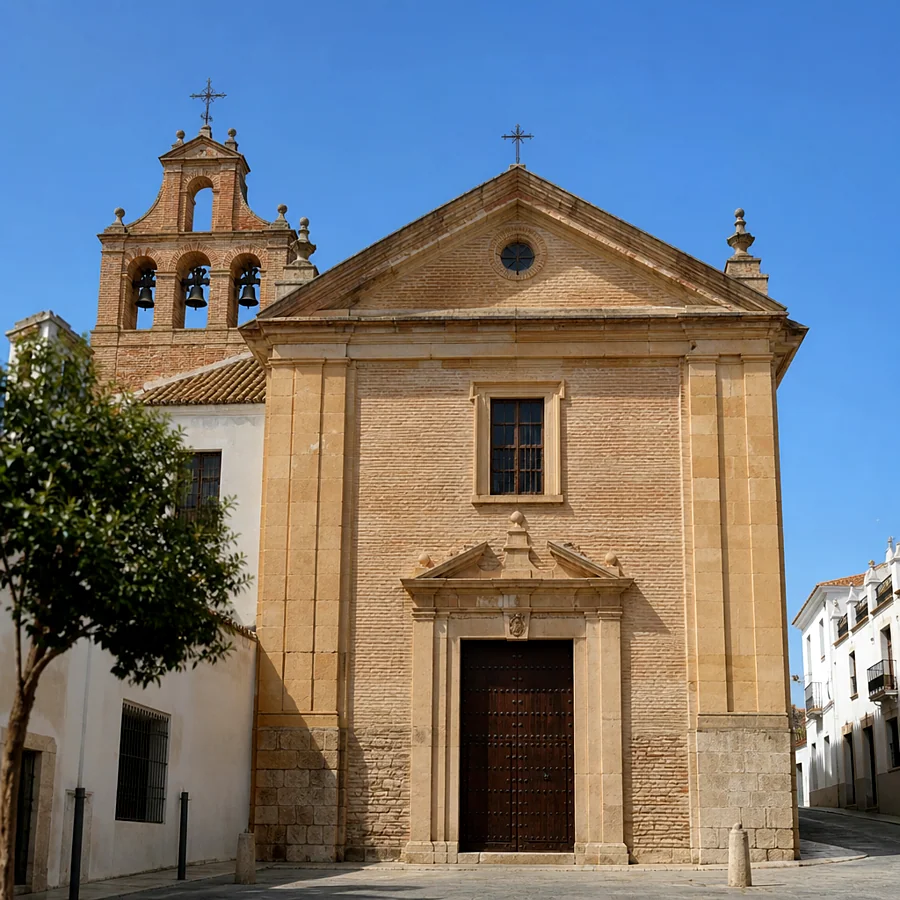 Recreación ilustrativa: Parroquia de la Santísima Trinidad