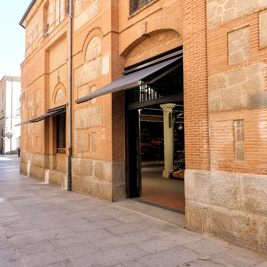 Recreación ilustrativa: Mercado Municipal de Abastos de Ávila