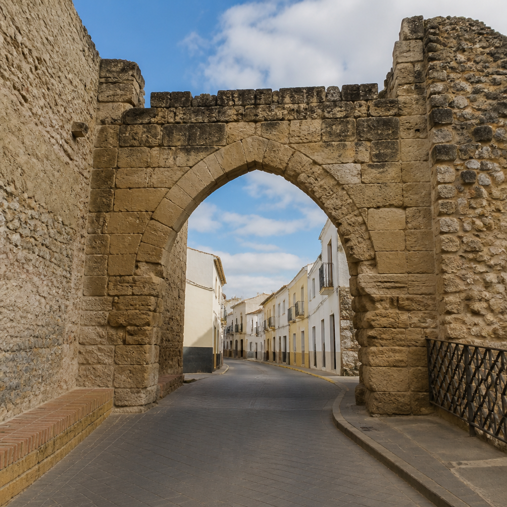 Las puertas que sobrevivieron a las murallas · Castillo de Baena
