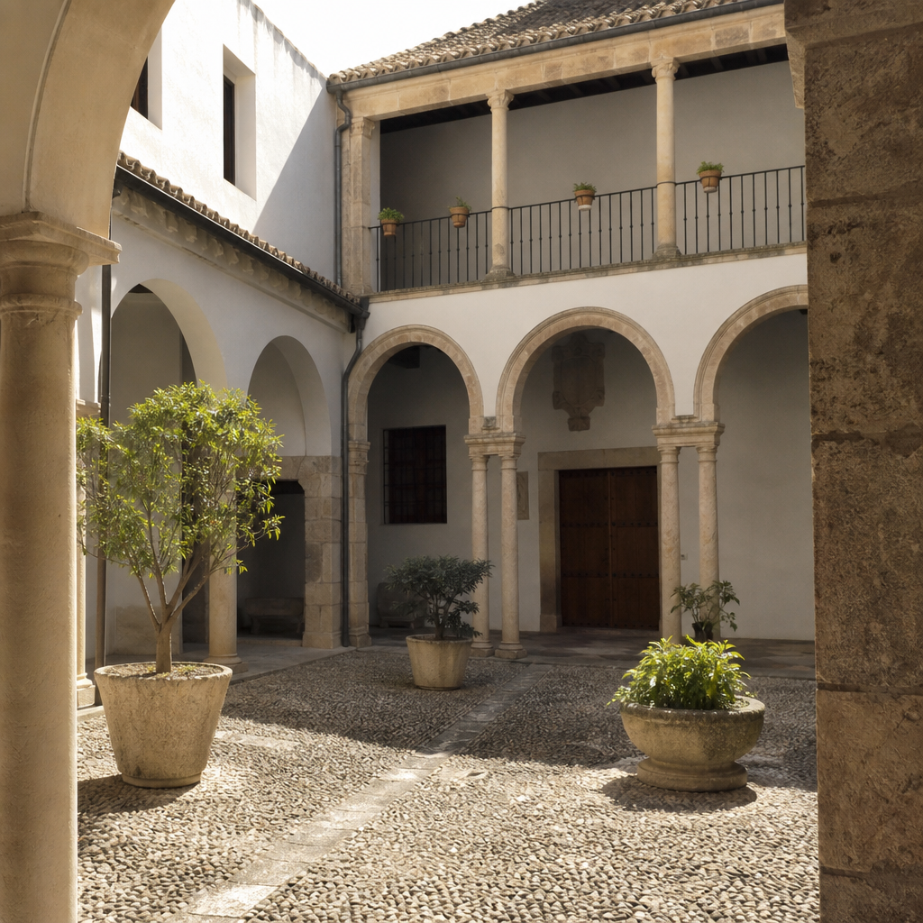 El patio donde todo empezó a cambiar · Museo Histórico y Arqueológico Municipal (Casa de la Tercia)