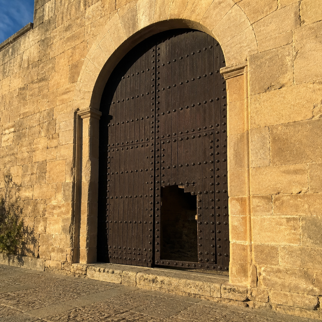 Monasterio de Santa Clara de la Columna, Belalcázar: audioguía de la portada, la iglesia y el claustro