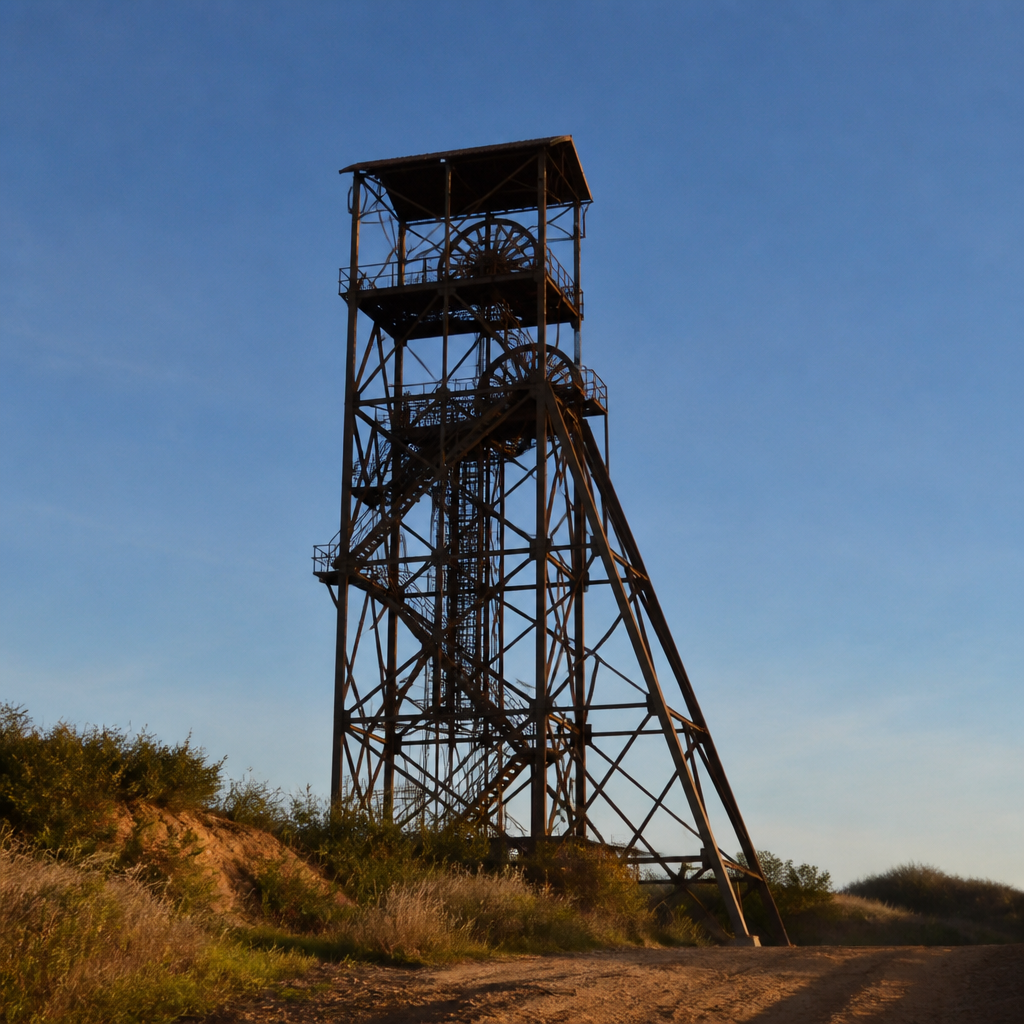 Pozo Aurora y Castillete Minero de Belmez: audioguía de patrimonio industrial