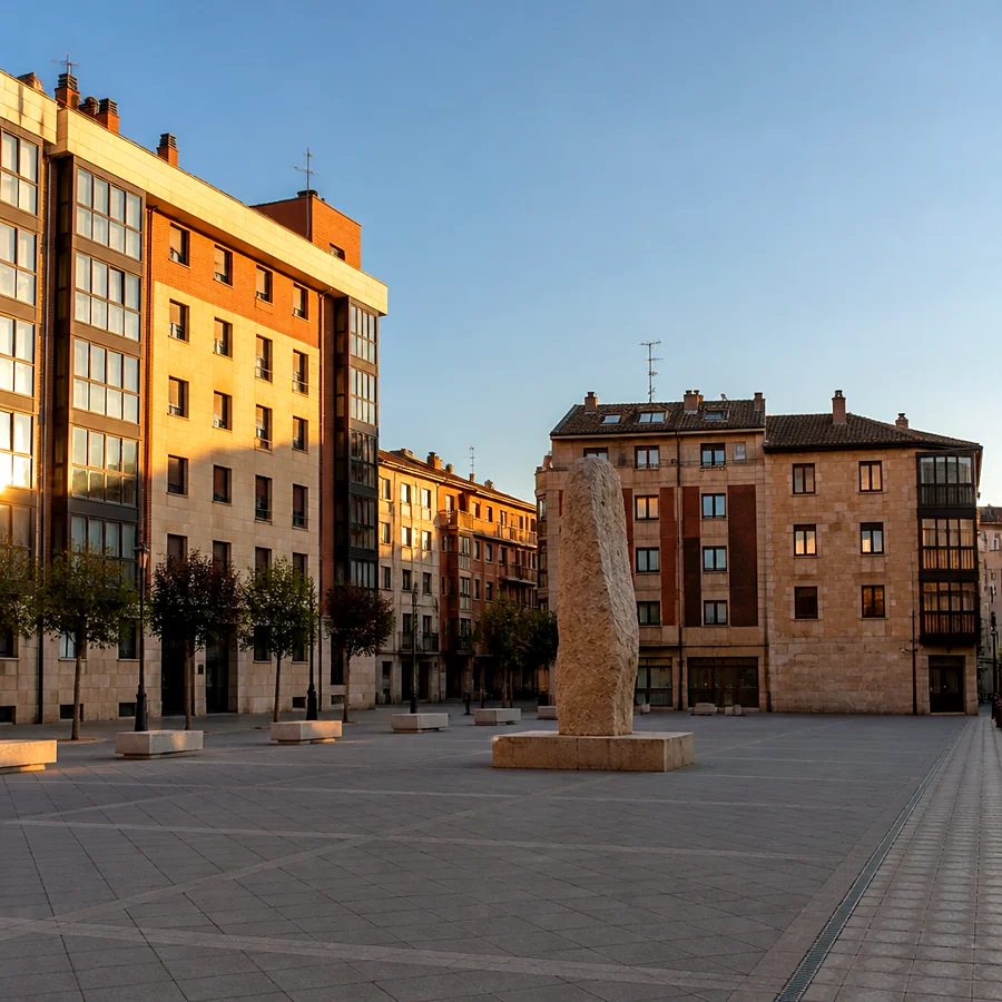 Recreación ilustrativa: Barrio de San Pedro de la Fuente