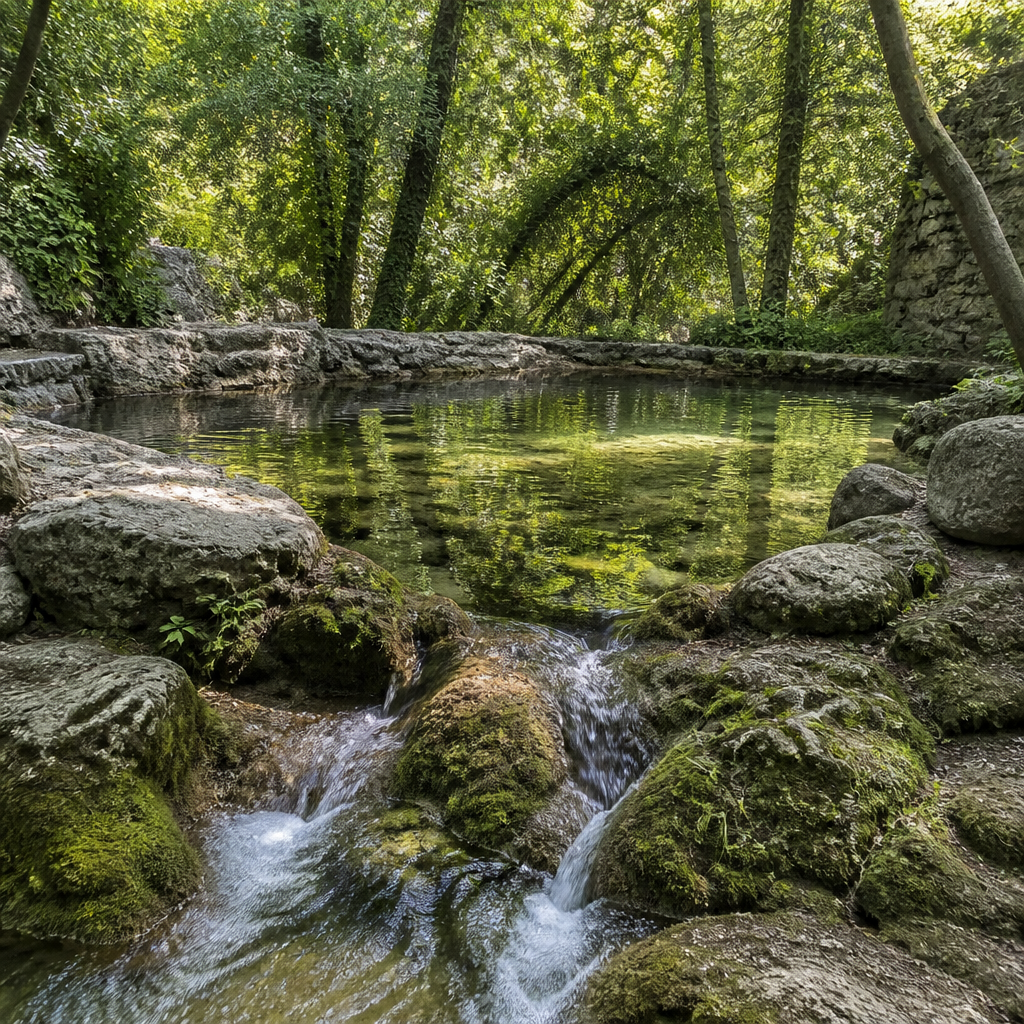 Fuente del Río de Cabra: audioguía del nacimiento del río y sus jardines