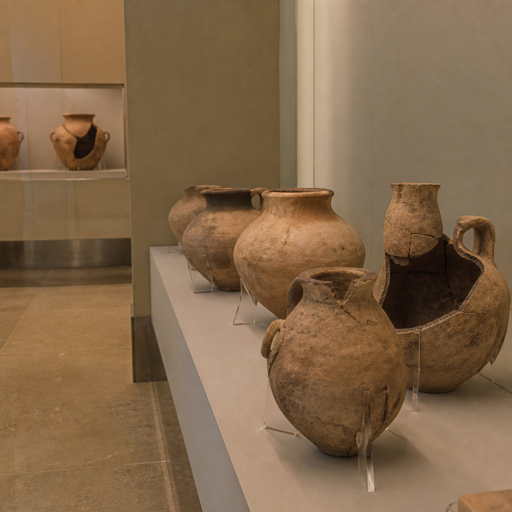 Las vasijas sin carné de identidad · Museo Arqueológico Municipal de Cabra
