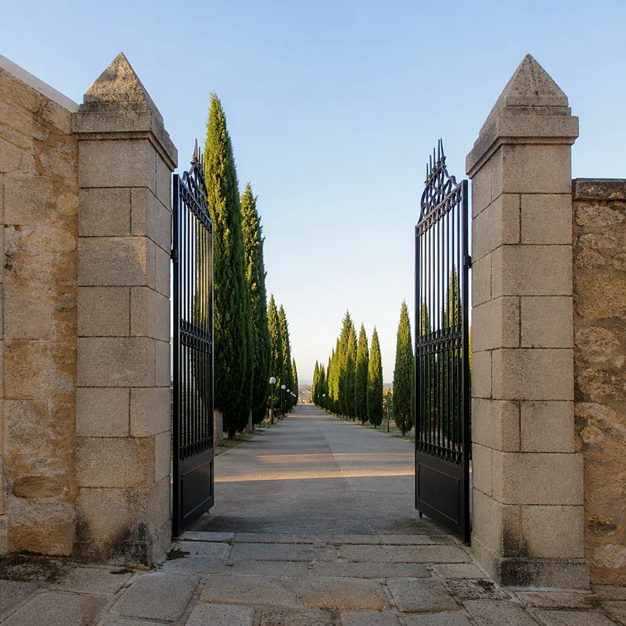 Recreación ilustrativa: Cementerio Municipal Nuestra Señora de la Montaña