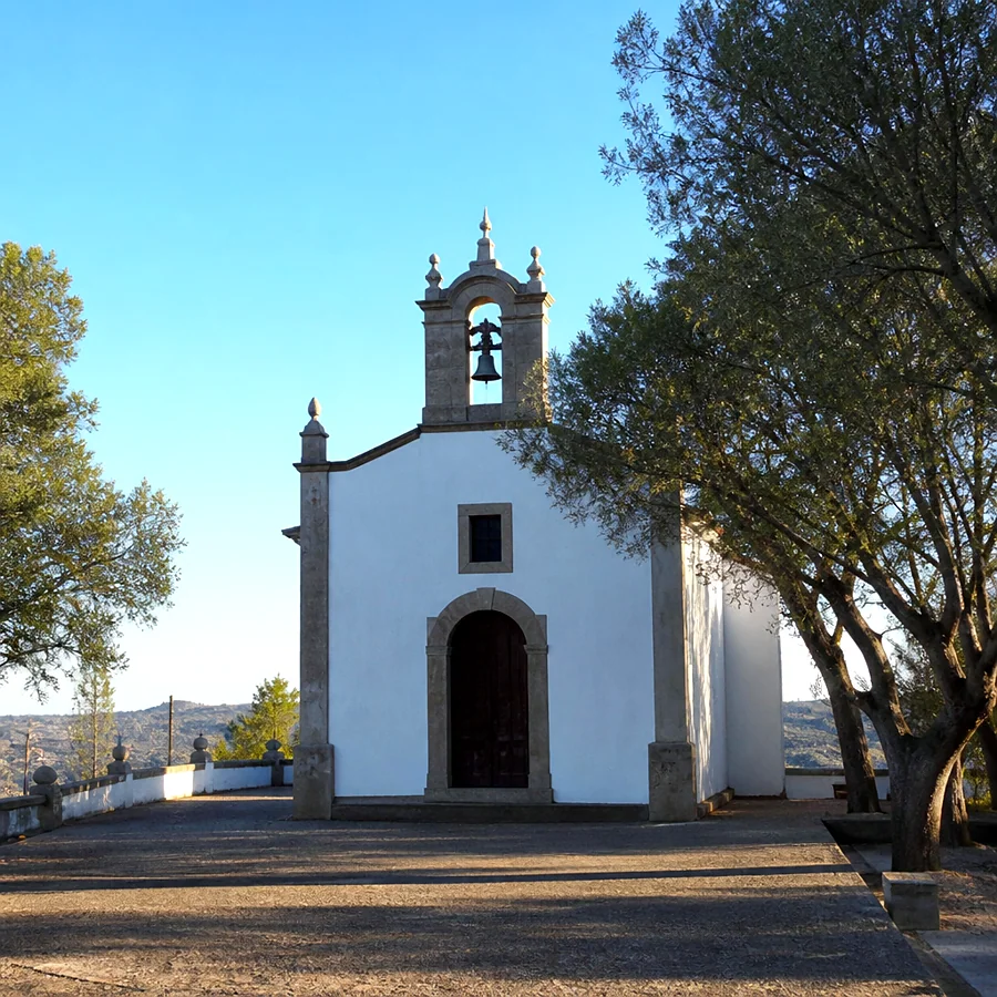 Recreación ilustrativa: Ermita de los Santos Mártires en el Paseo Alto de Cáceres