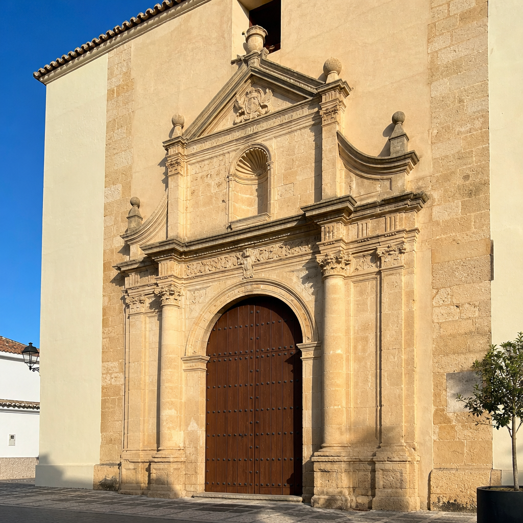 Portada renacentista de la Iglesia Parroquial de Nuestra Señora de la Asunción, Cañete de las Torres