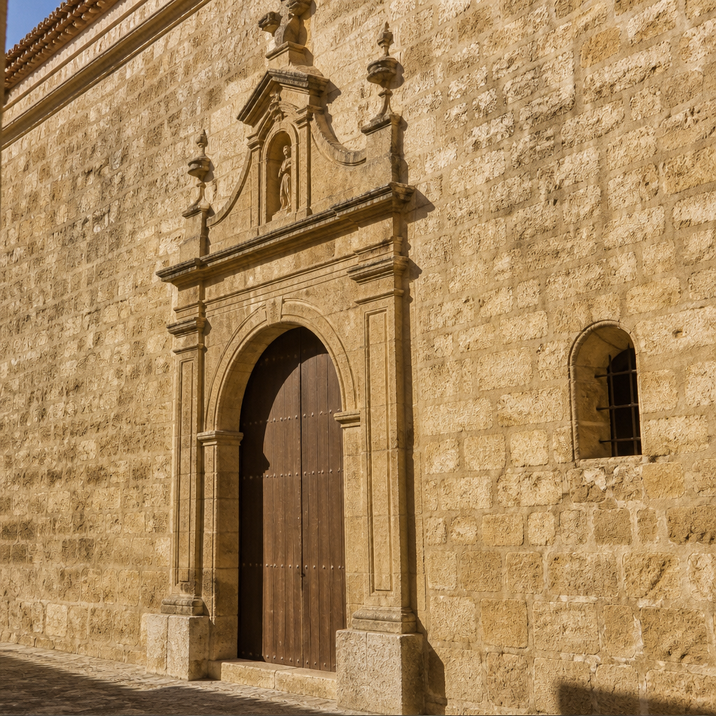 Portada lateral renacentista de la iglesia de la Asunción de Carcabuey, qué ver
