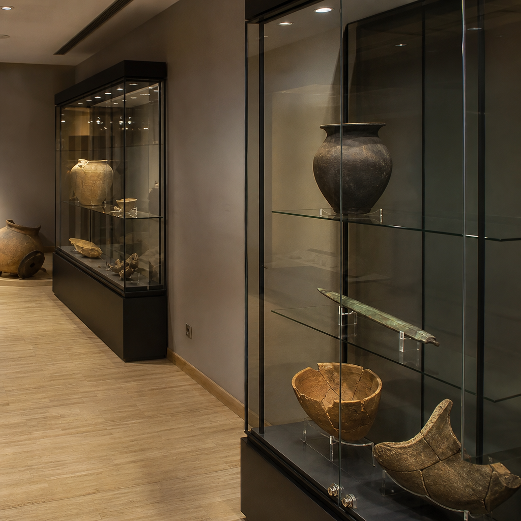 Réplicas y piezas arqueológicas en el Museo Histórico Municipal de Carcabuey