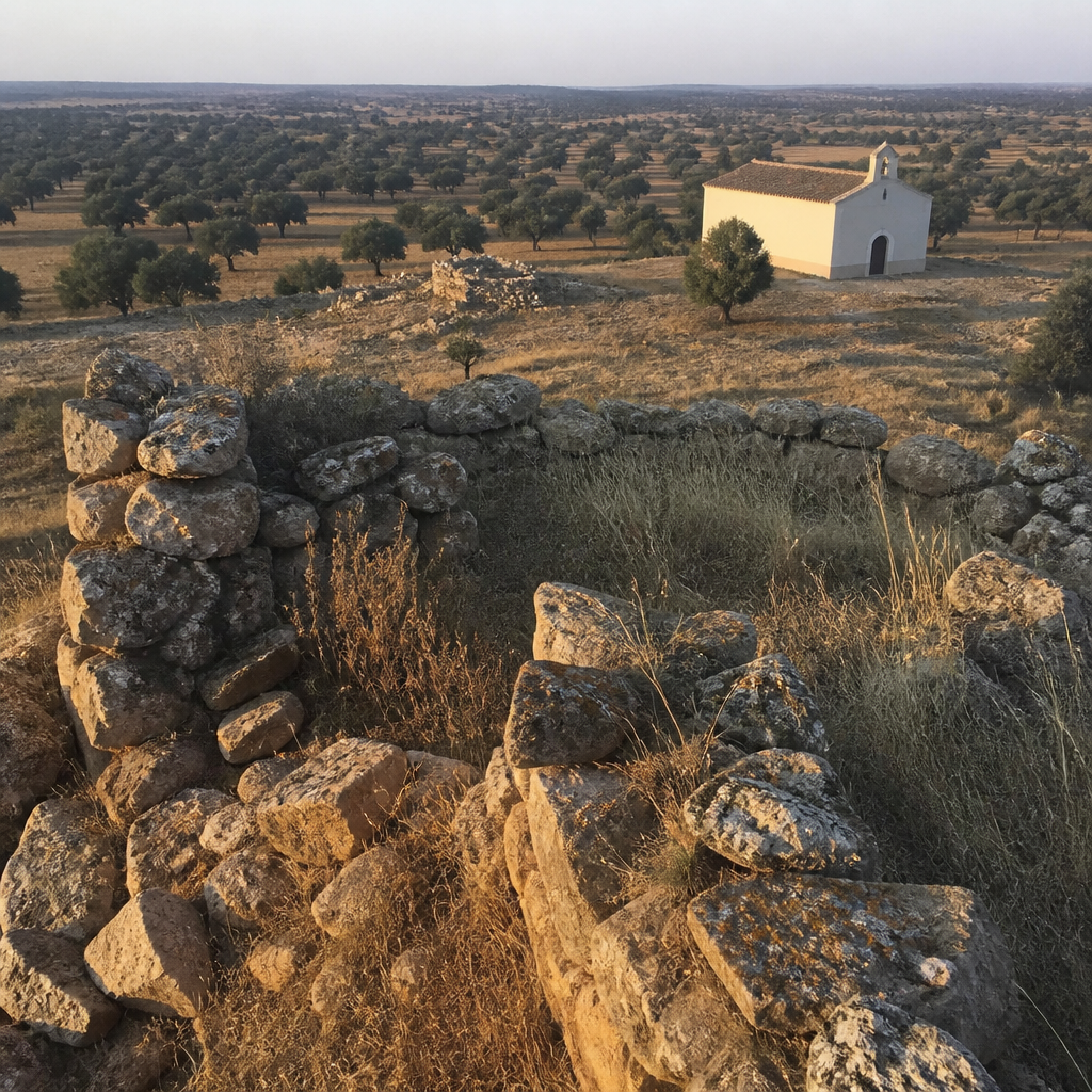 Castillo de Azuel (Cerro del Guijarro) en Cardeña: audioguía y tesoro