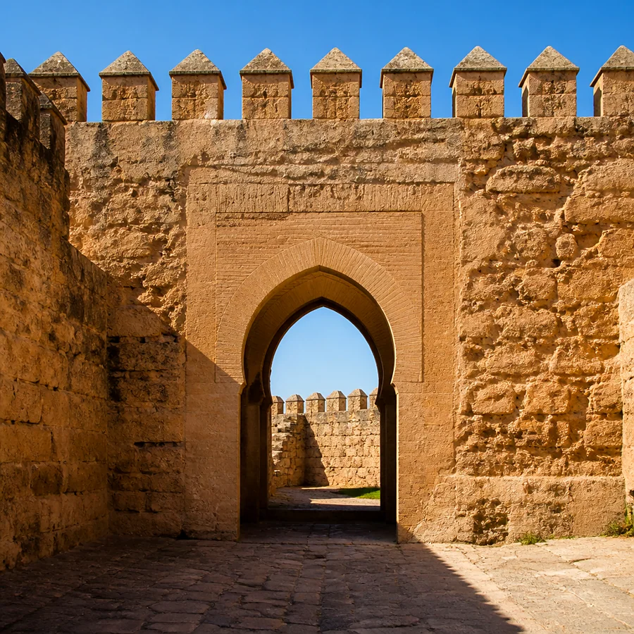 Recreación ilustrativa: Alcázar del Rey Don Pedro