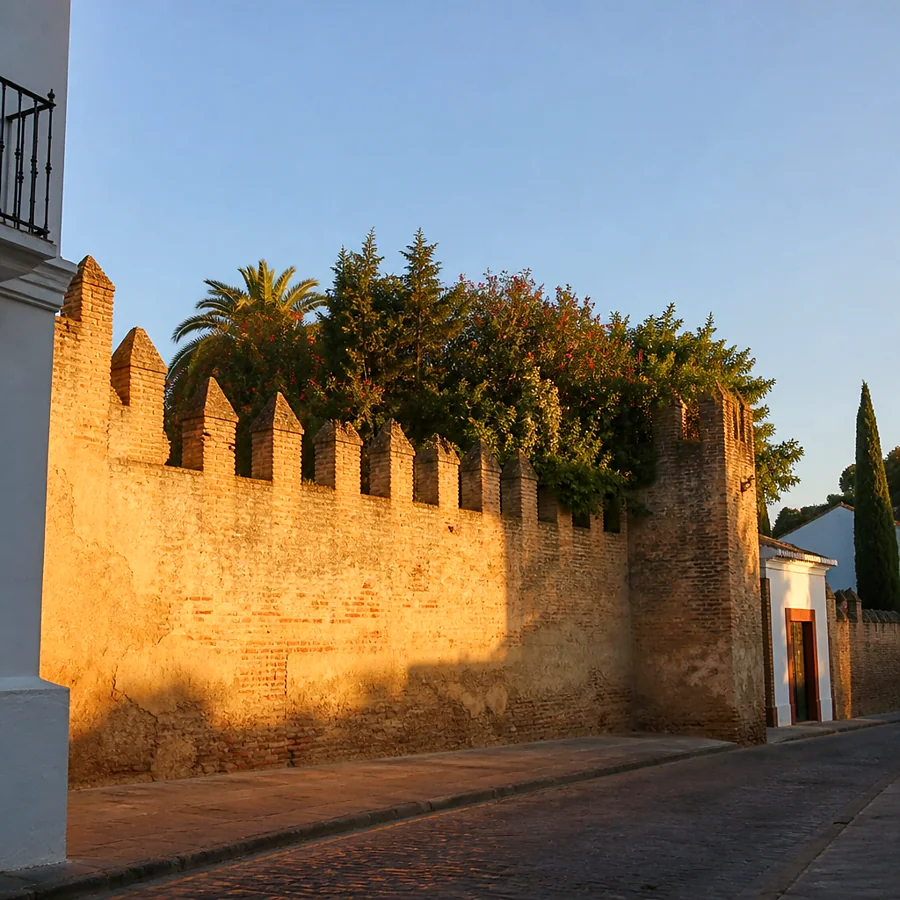 Recreación ilustrativa: Casa Palacio de los Briones