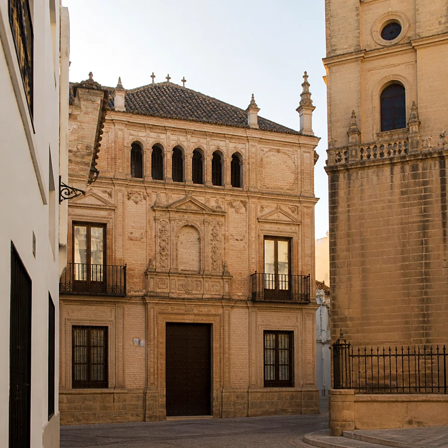 Recreación ilustrativa: Casa Palacio de los Domínguez