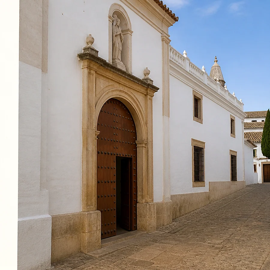 Recreación ilustrativa: Convento de la Purísima Concepción