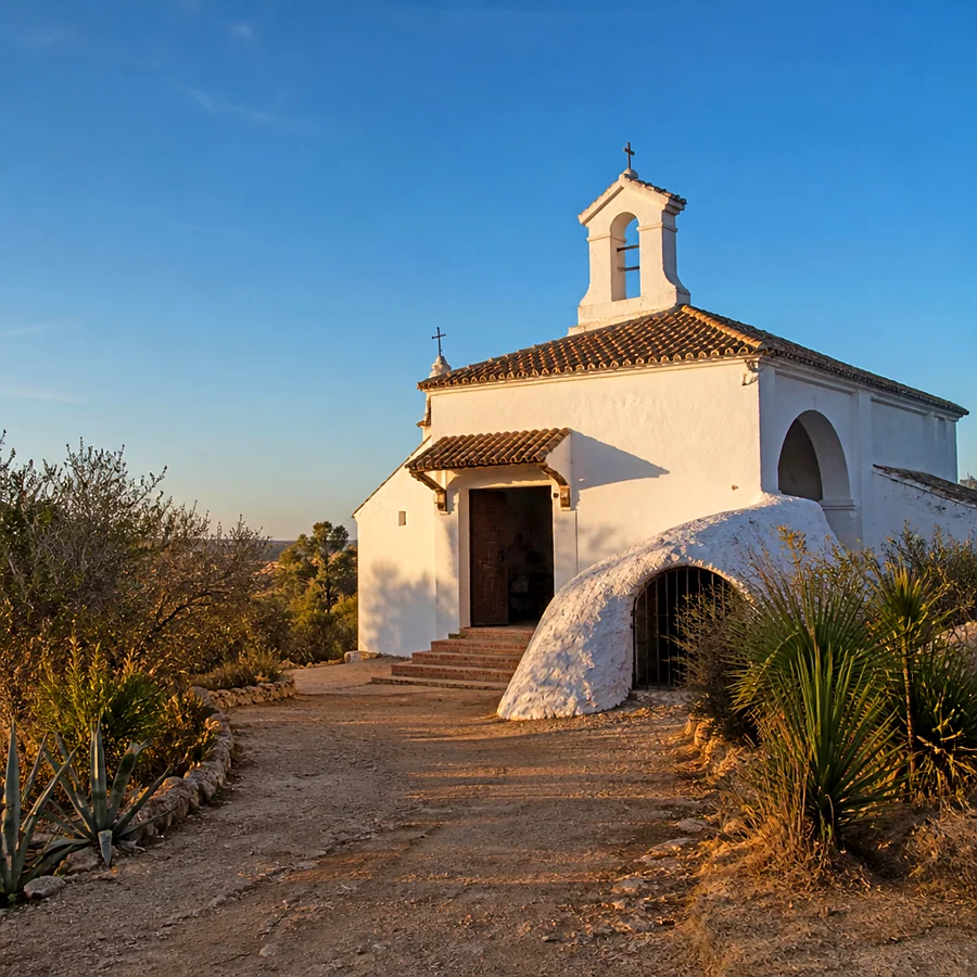 Recreación ilustrativa: Ermita de Nuestra Señora de Gracia
