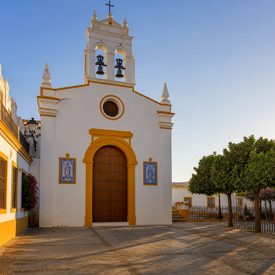 Recreación ilustrativa: Ermita de San Antón o de Nuestra Señora del Real