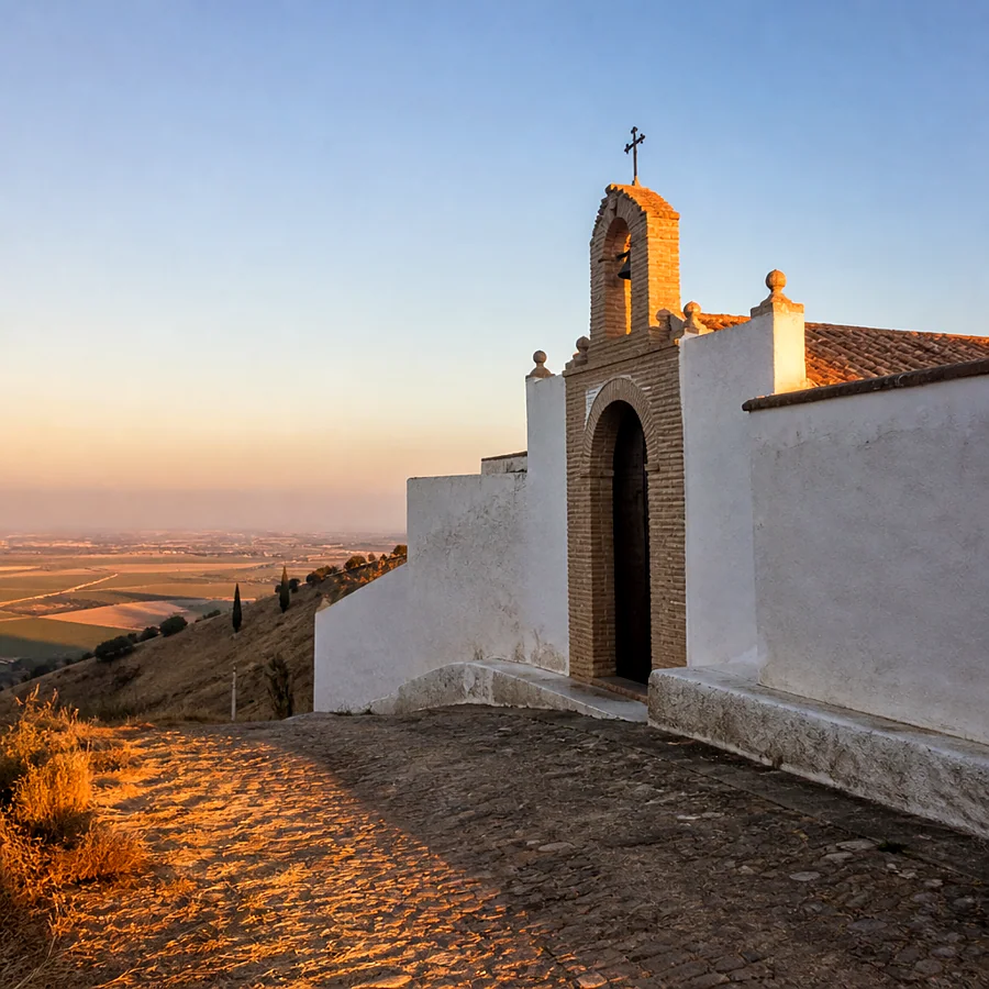 Recreación ilustrativa: Ermita de San Mateo