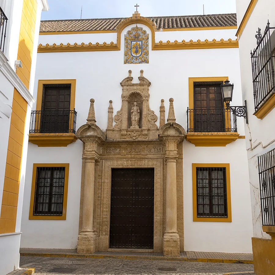 Recreación ilustrativa: Hospital de la Misericordia y de la Caridad