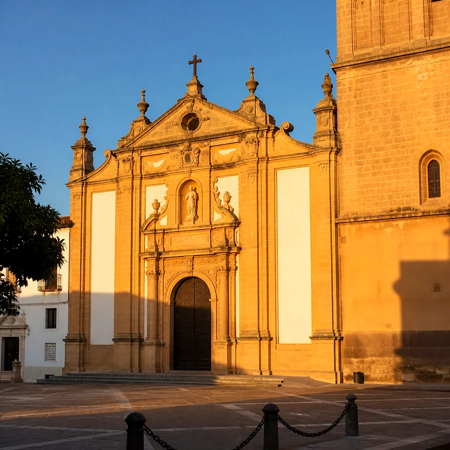 Recreación ilustrativa: Iglesia del Salvador