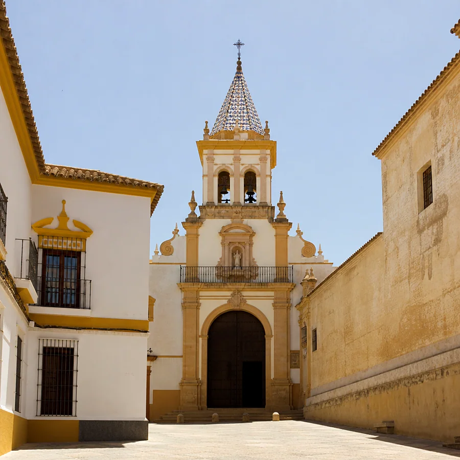 Recreación ilustrativa: Iglesia de San Blas