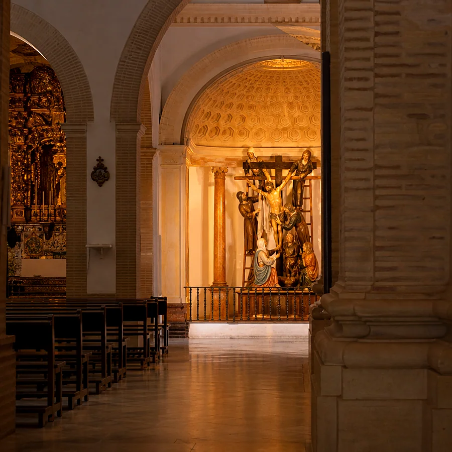 Recreación ilustrativa: Iglesia de San Francisco