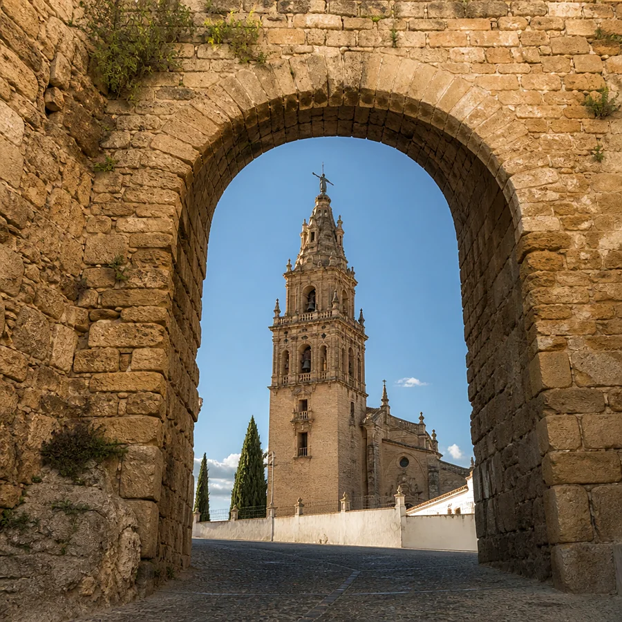 Recreación ilustrativa: Iglesia de San Pedro