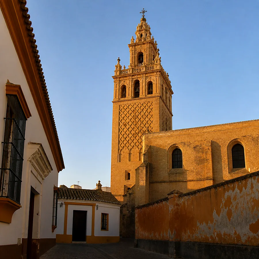 Recreación ilustrativa: Iglesia de Santiago