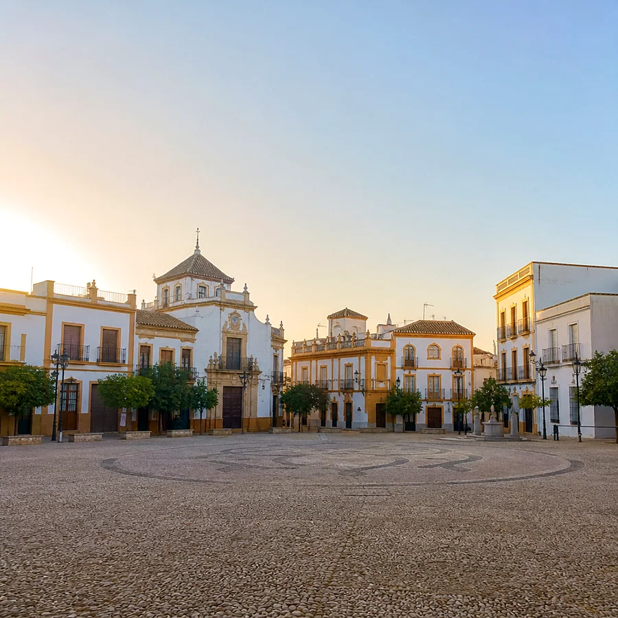 Recreación ilustrativa: Plaza de San Fernando