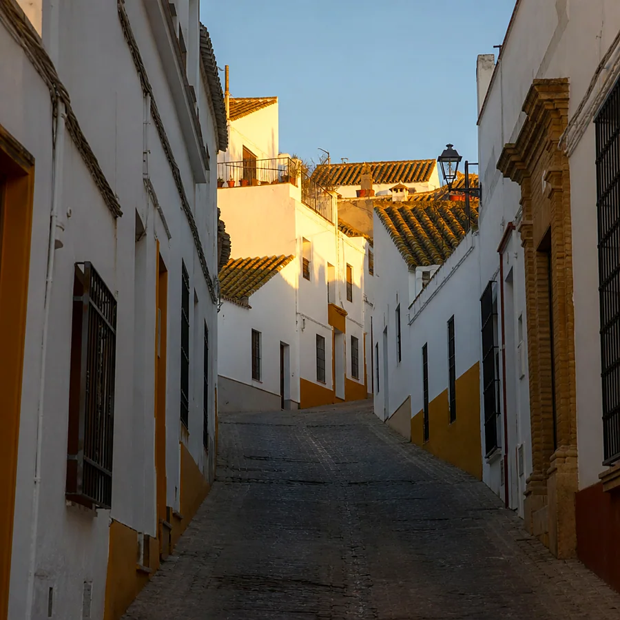 Recreación ilustrativa: Barrio de San Blas