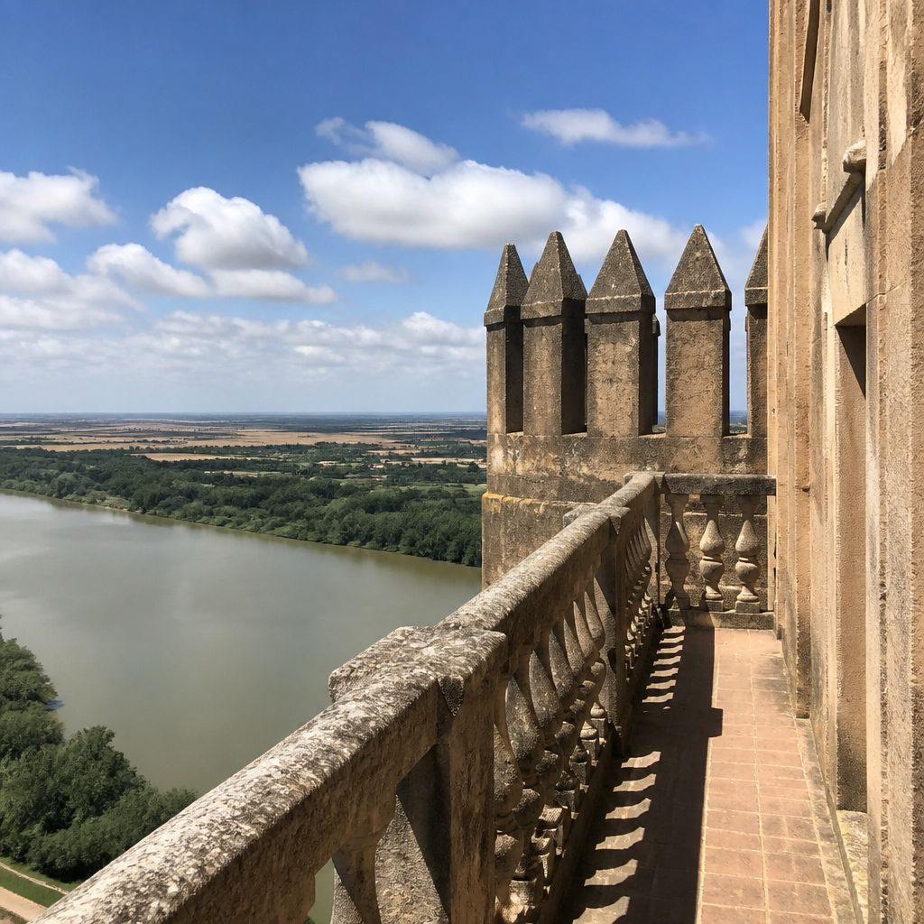 Un balcón sobre el río · Castillo de Almodóvar del Río