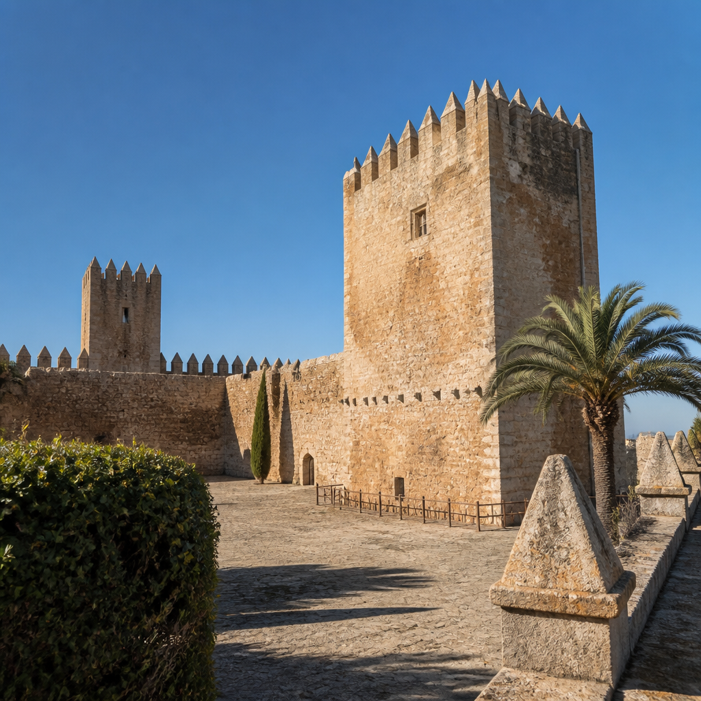 La torre que casi vive aparte · Castillo de Almodóvar del Río